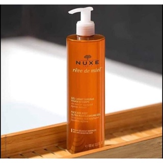 Nuxe Paris sữa rửa mặt mật ong Pháp 400ml và 200ml