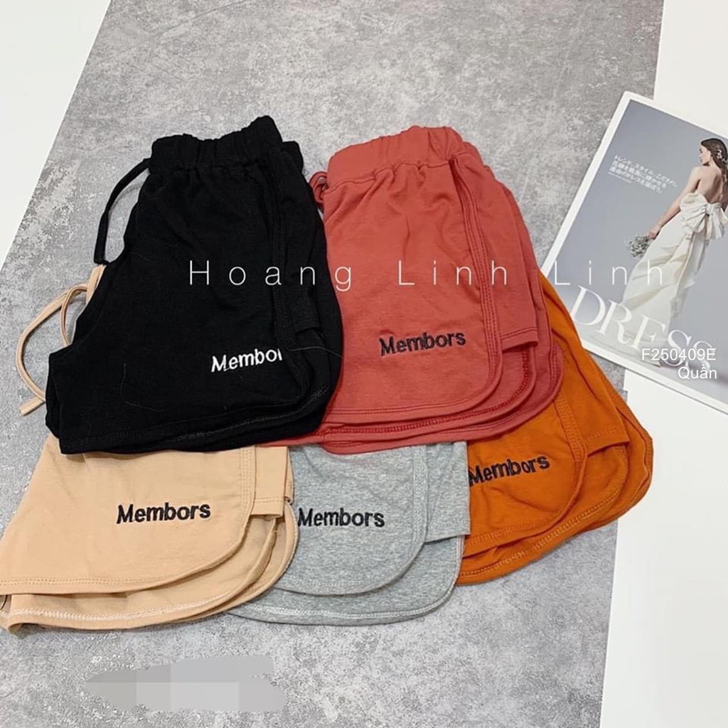 Quần Short Cotton Chữ MB Cực Chất