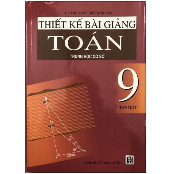 Sách Combo Thiết kế bài giảng Toán 9 (Tập 1+Tập 2)