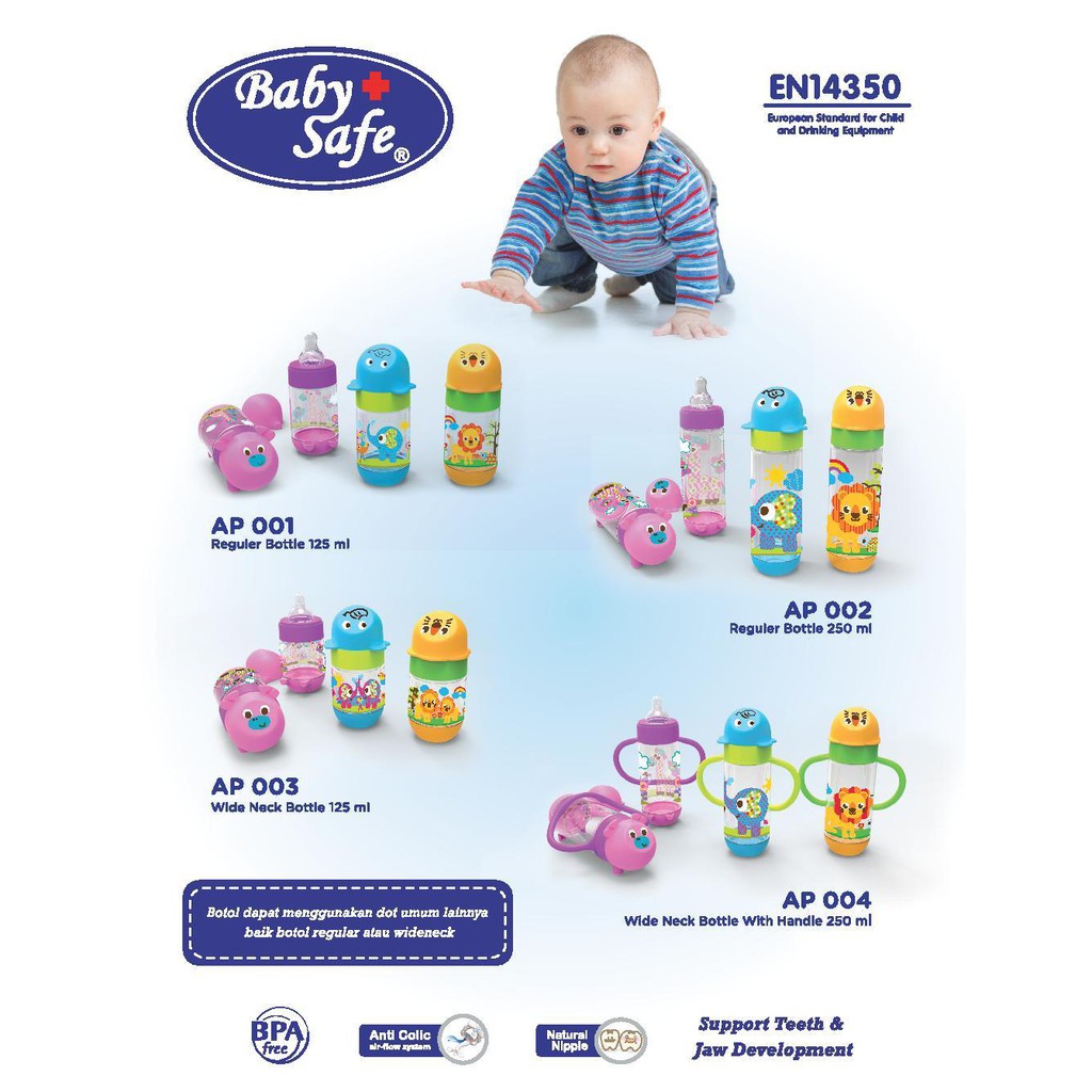 Baby Safe Bình Sữa Em Bé An Toàn Ap001 / 125ml