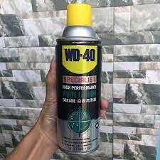 Chai xịt mỡ bò nước bôi trơn chịu nhiệt WD-40 Specialist  cho sên xích bản lề cửa ô tô xe máy xe đạp