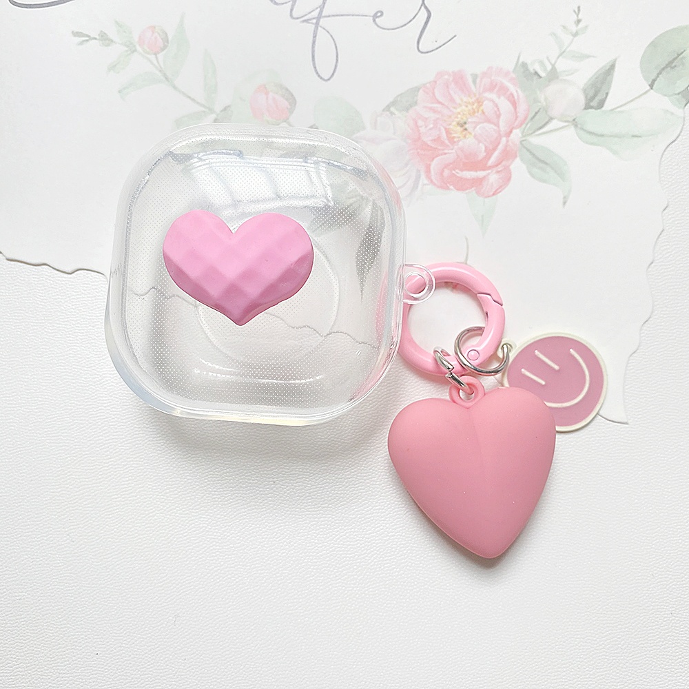 Vỏ Bảo Vệ Hộp Sạc Tai Nghe Anker Soundcore Liberty AIR 2 PRO /Life P3 Bằng TPU Silicon Trong Suốt Kèm Móc Khóa Xinh Xắn