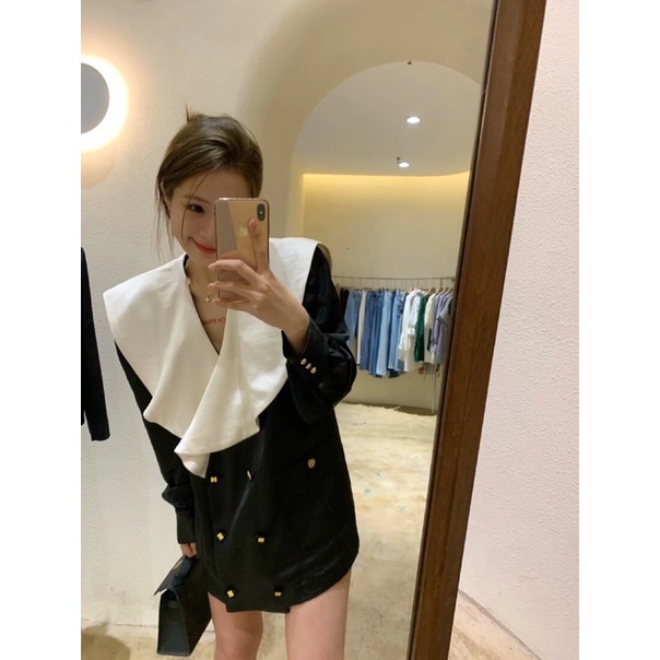 Áo sơ mi giấu quần, đầm babydoll thời trang EENK cao cấp siêu xịn