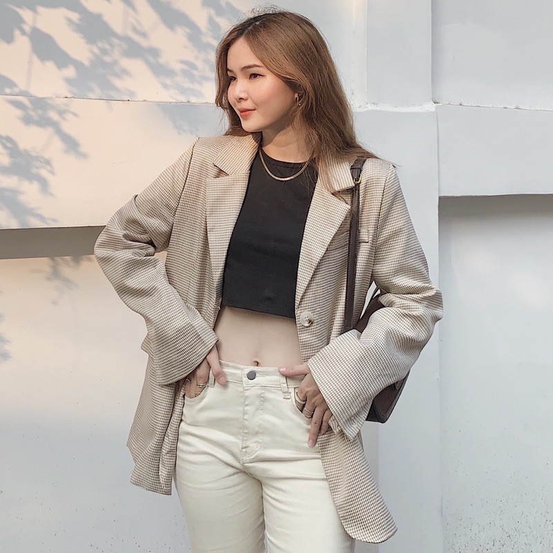 Casual Blazer (Áo khoác hoạ tiết) | BigBuy360 - bigbuy360.vn