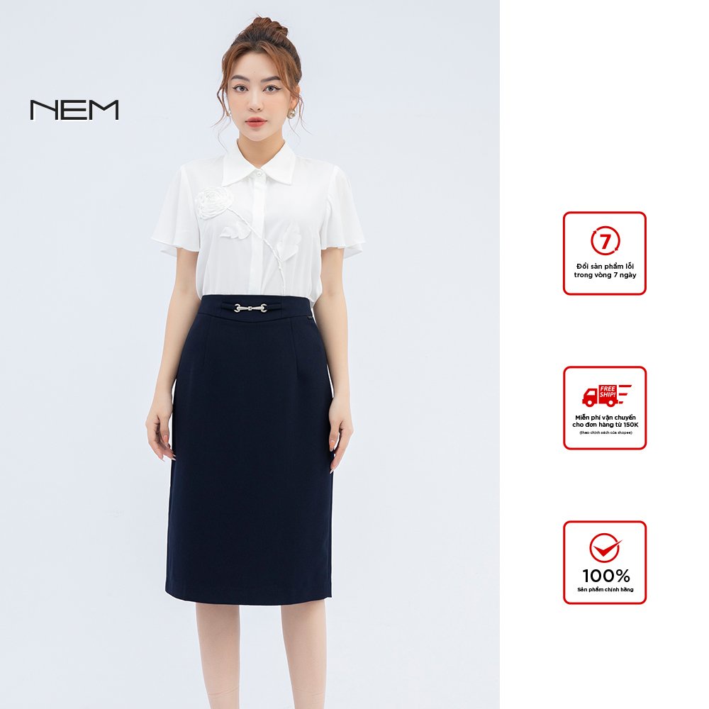 Chân váy nữ hiết kế cao cấp NEM Fashion 40712 giá tốt