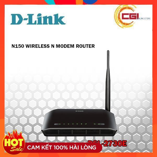 [Chính Hãng] Bộ phát Wifi D-Link DSL-2730E- Moderm wifi Dlink DSL 2730E hàng chính hãng D-Link