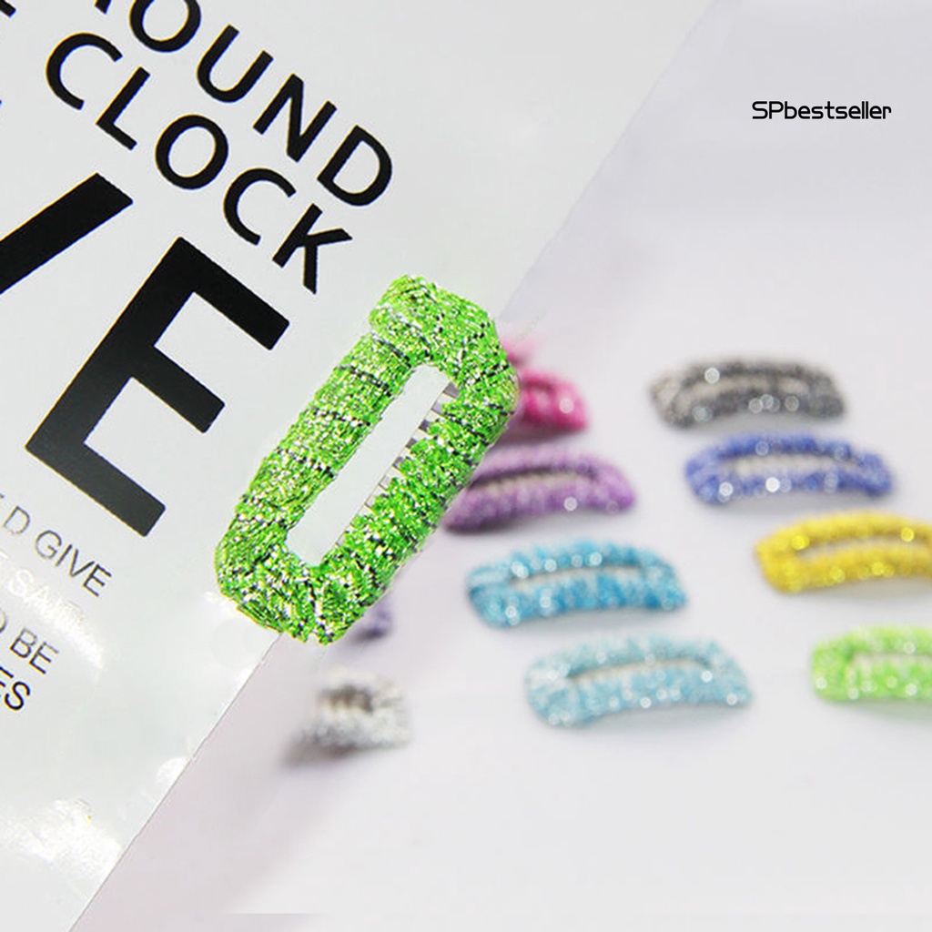 Kẹp Tóc Kim Loại Hình Chữ Nhật Cho Thú Cưng