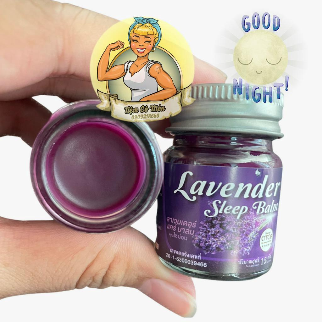 [Ảnh thật hàng chuẩn] Dầu cù là lavender Otop Thái Lan giúp ngủ ngon 15gr