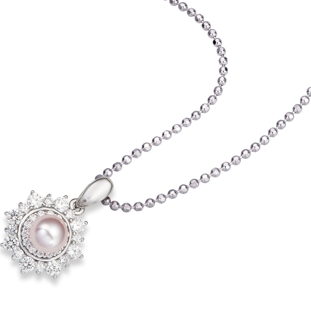 Mặt dây chuyền Bạc Ngọc trai nhân tạo PNJSilver NHXMK000003