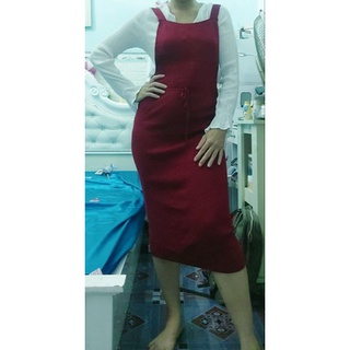 Thanh lý set váy yếm len dễ thương