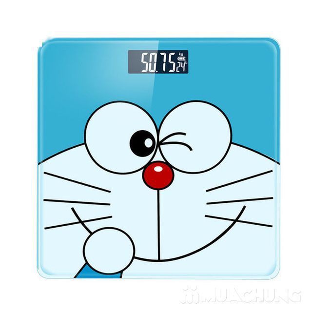 CÂN ĐIỆN TỬ HÌNH MÈO KITTY DOREMON GẤU CHÓ XINH XẮN - CÂN SỨC KHỎE HÌNH THÚ SIÊU ĐÁNG YÊU, CHỊU LỰC CAO ĐẾN 180KG