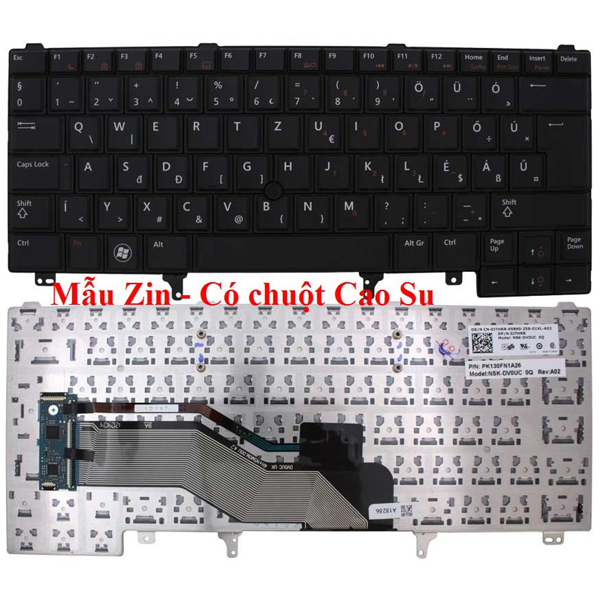 [Mã ELHAMS5 giảm 6% đơn 300K] Bàn phím laptop Dell Latitude E6420 E5420 E6220 E6320 E6230 E6330 E6430 E6440