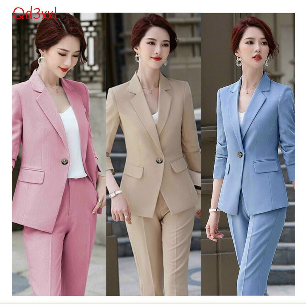 Set Áo Vest Quần Dài Công Sở Cao Cấp MSS320