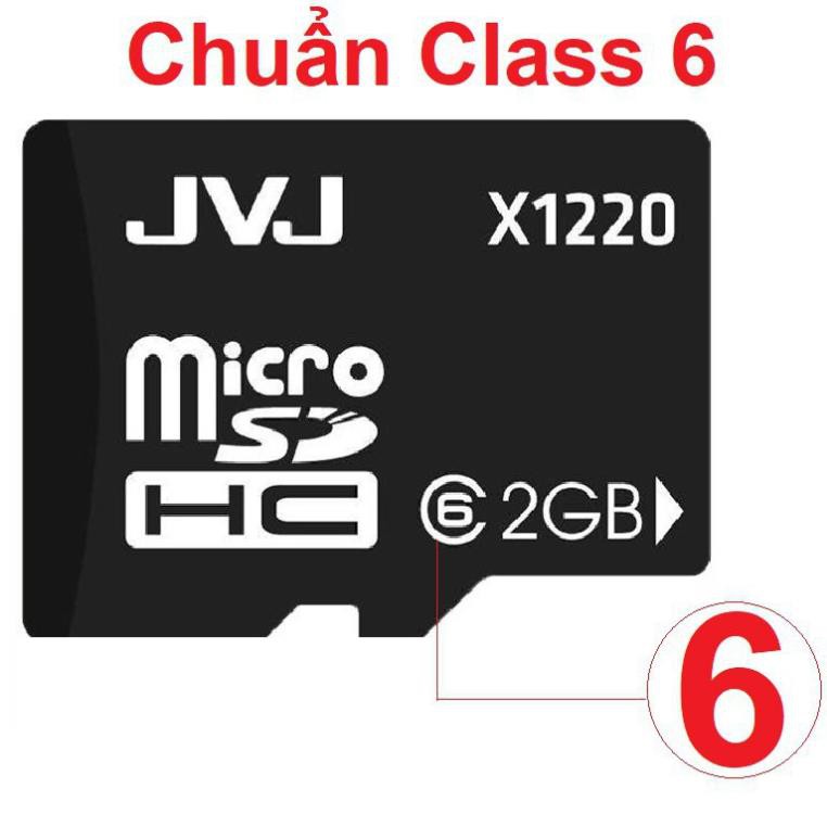 HTT4 C Thẻ nhớ 2G JVJ C10 tốc độ cao microSDHC 5 5