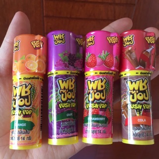 Kẹo son Push Pop Thái Lan 12 cây