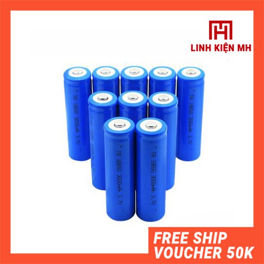 Pin Sạc 18650 Dung Lượng 3000 mAh