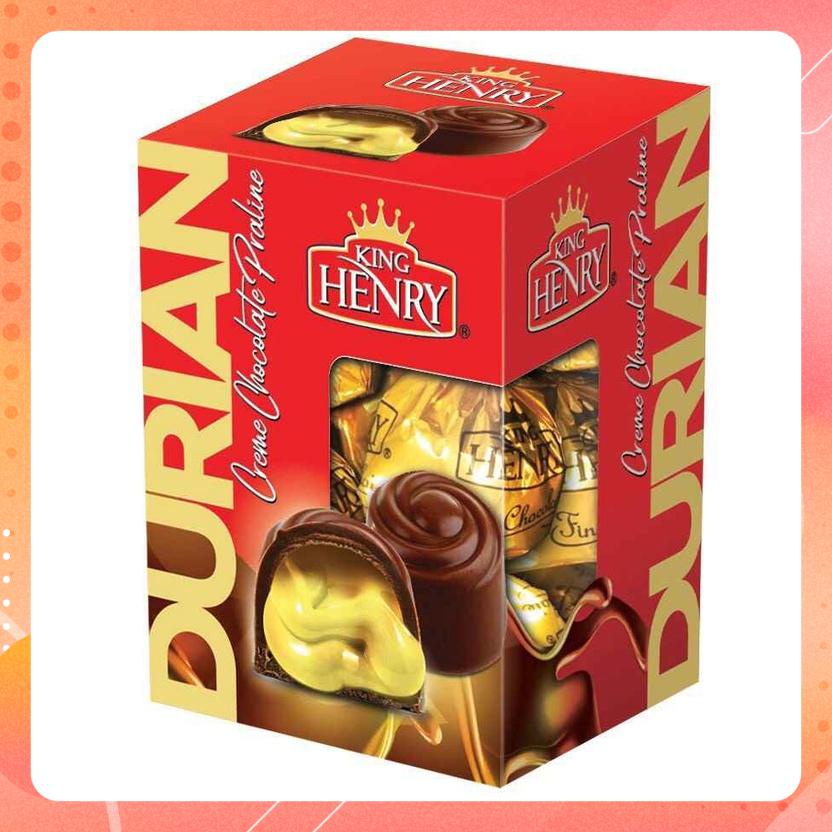 Kẹo Socola Nhân Sầu Riêng King Henry 125g
