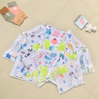 Combo 5 bộ cotton giấy Noubaby cho bé