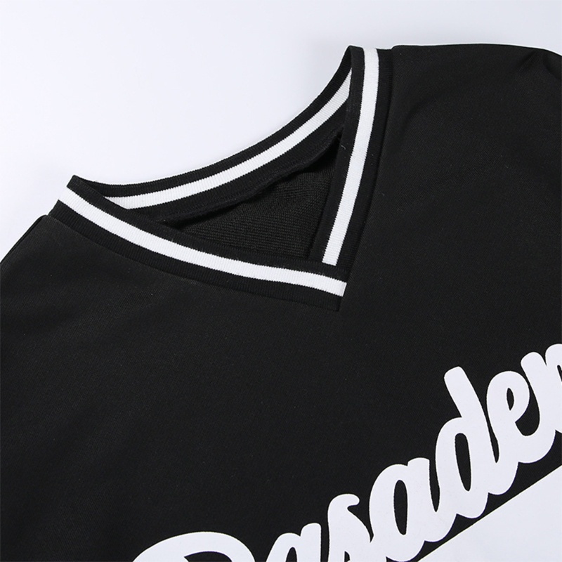 Áo Nỉ Nữ Dài Tay Cổ Chữ V Form Rộng Thời Trang Hàn