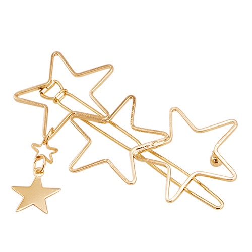 Kẹp tóc hình ngôi sao thiết kế xinh xắn dành cho phái nữ