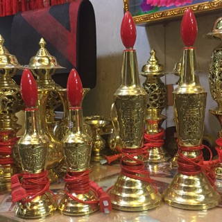 [ĐÈN THỜ]  Đèn nến đồng