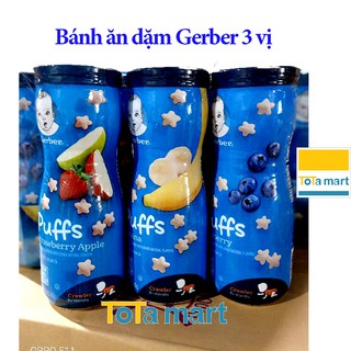 Bánh ăn dặm Gerber Mỹ cho bé từ 8 tháng tuổi. Date: 23/11/2020