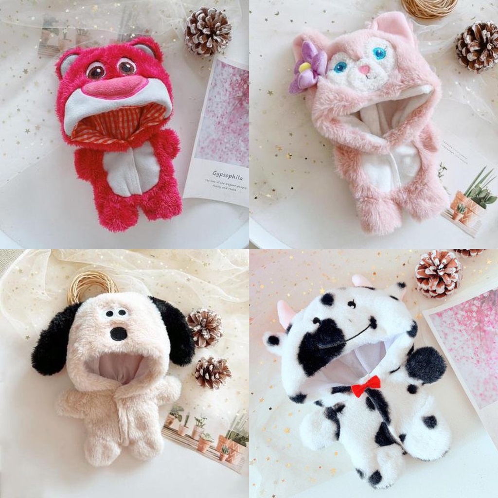 Outfit doll 20cm hình con vật