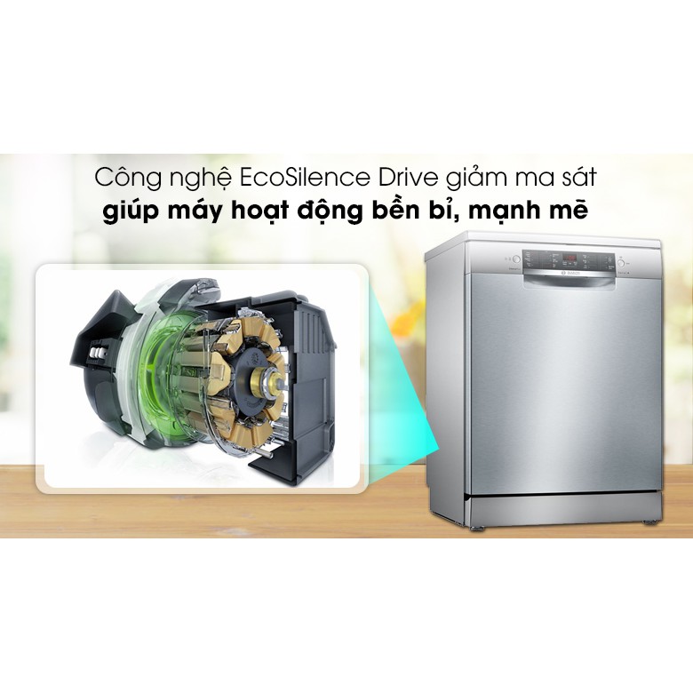 Máy rửa chén độc lập Bosch HMH.SMS46MI05E (Miễn phí giao tại HCM-ngoài tỉnh liên hệ shop)