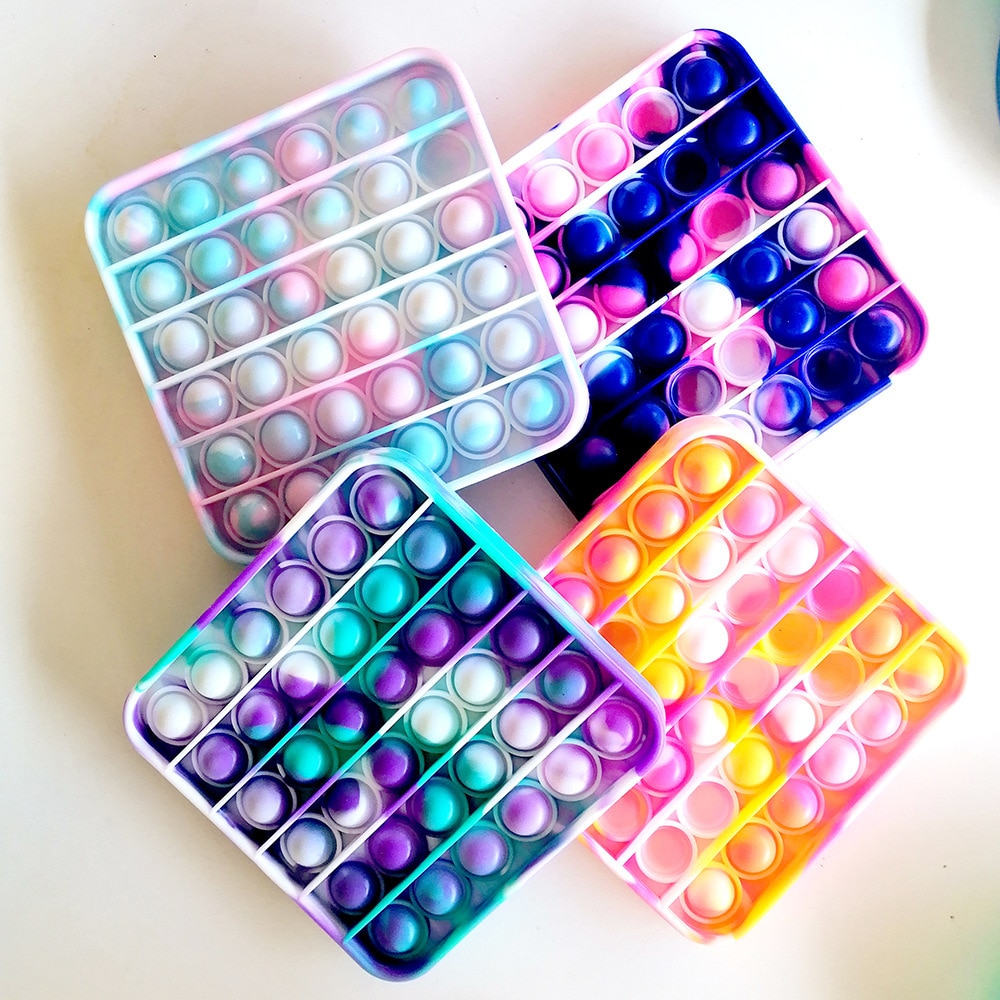 TIK TOK Đồ chơi bóp bong bóng giảm căng thẳng bằng silicon nhiều kiểu dáng độc đáo