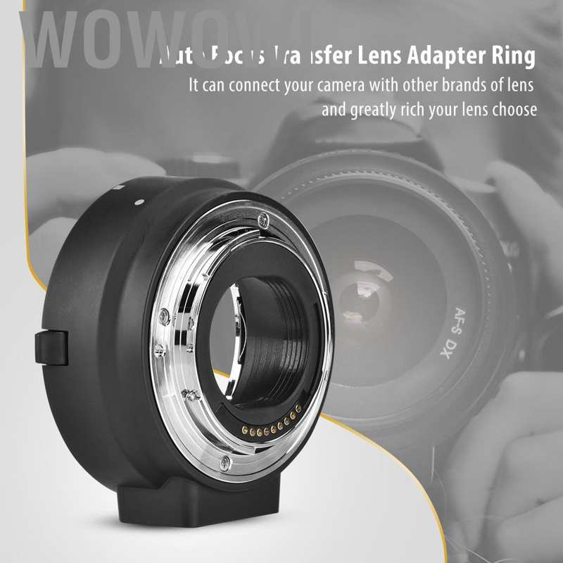 Vòng Lấy Nét Tự Động Wowowi Meike Mk-C-Af4 Cho Canon Eos Sang Ef / Ef-S Lens - T