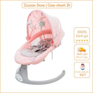 Nôi rung điện tự động rảnh tay Umoo cao cấp 2021