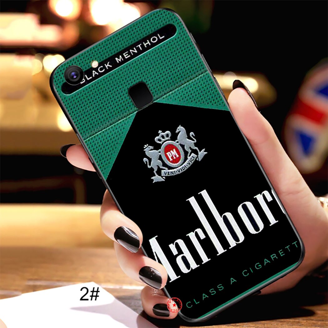 Ốp Điện Thoại Họa Tiết Marlboro Cho Vivo Y70 Y71 Y81 Y81S Y91 Y91C Y93 Y95 Y20I Y20S V20 Pro Se 131sa