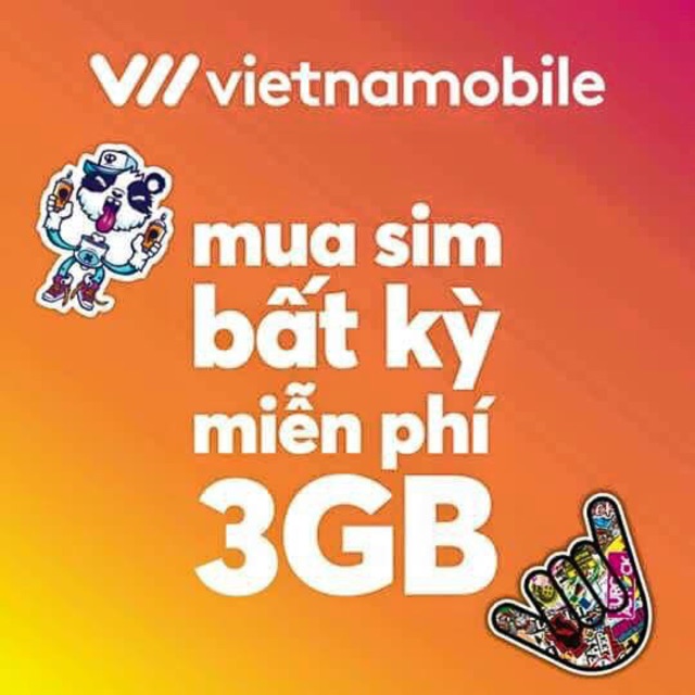 Mua sim VietNamobile tặng gậy tự sướng