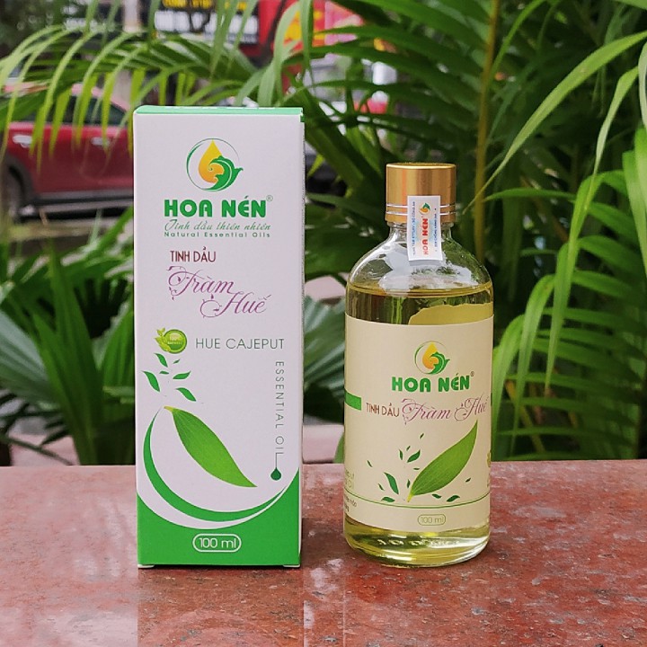 Tinh dầu Tràm NGUYÊN CHẤT Hoa Nén 100ml_Tinh dầu tràm gió thiên nhiên chăm sóc sức khỏe cho bé