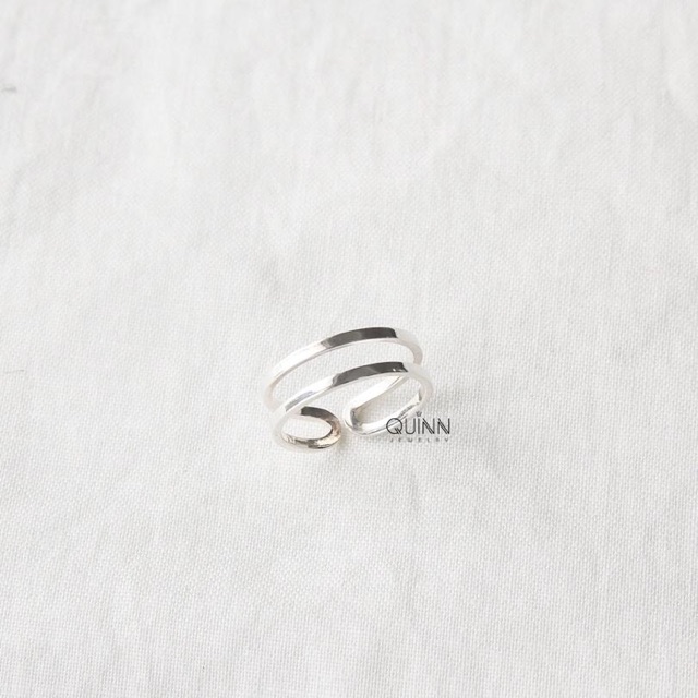 Nhẫn 2 nan ngón út