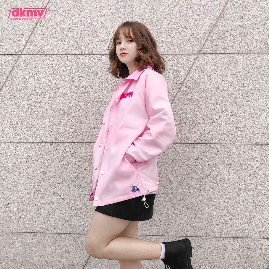 DKMV Áo khoác nữ vải dù in hình | Áo khoác nữ Sweet Jacket DKMV tặng túi tote | BigBuy360 - bigbuy360.vn