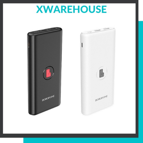 Pin dự phòng kiêm sạc không dây BOROFONE BT31 10.000mah chính hãng