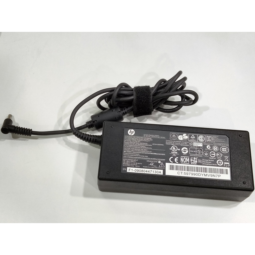 SẠC HP 120W SLIM KIM XANH  19.5V - 6.15A