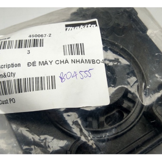 Đế máy chà nhám rung Makita BO4555/4556/4557 450067-2