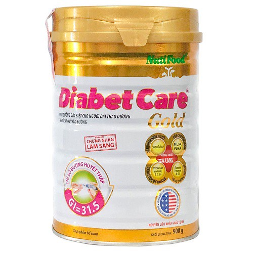 Sữa bột Diabet Care Gold NutiFood lon 900g