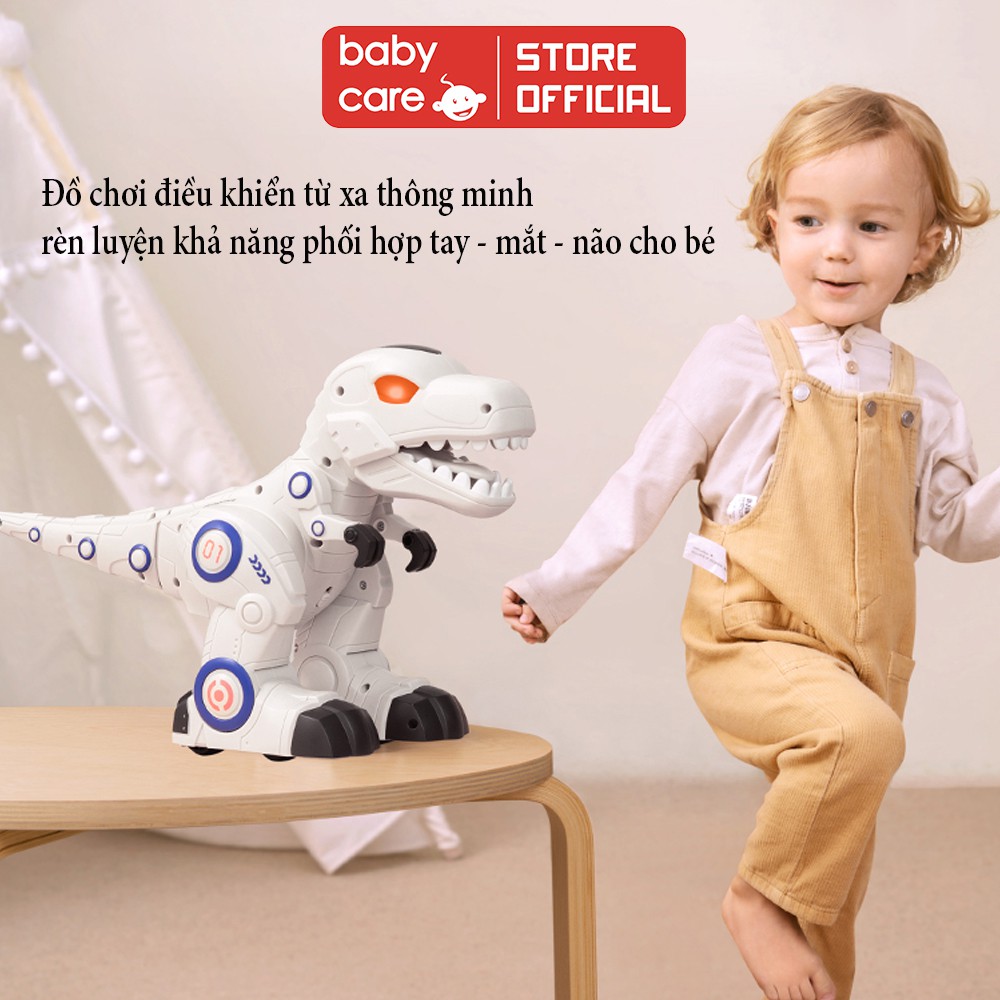 Robot khủng long bạo chúa điều khiển từ xa BC BABYCARE đồ chơi công nghệ thông minh cho bé - BC7057