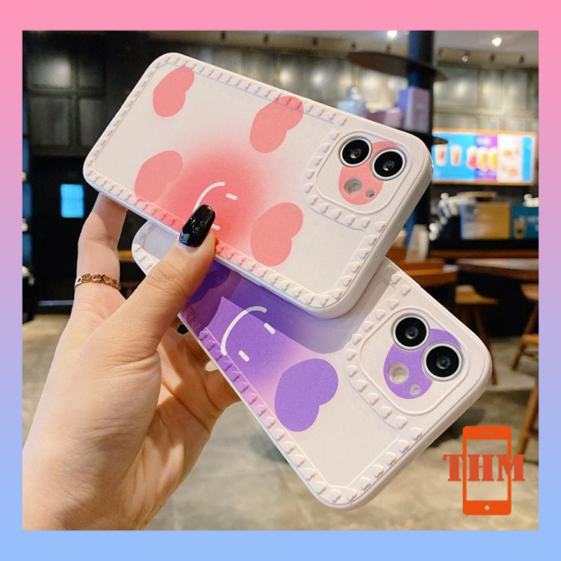 Ốp lưng iphone viền nổi trái tim Cho iPhone 6/6plus/6s/6splus/7/7plus/8/8plus/x/xr/xs/11/12/13/pro/max/plus/promax/3022