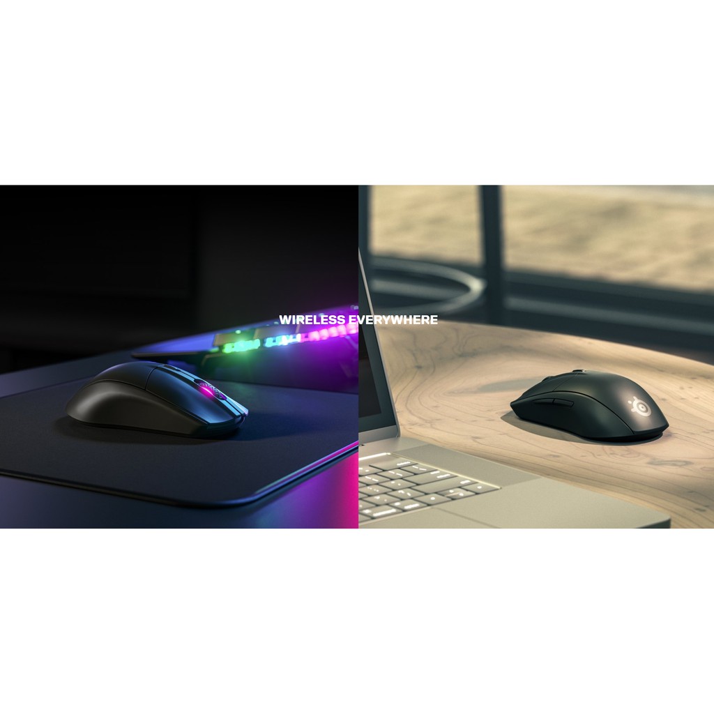 Chuột Steelseries RIVAL 3 Dual Wireless / Bluetooth Gaming mouse 18000 CPI