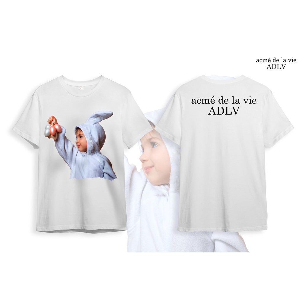 Áo ADLV Thun Cotton CAO CẤP   - Mẫu 44 - Bé Mặc Áo Thỏ