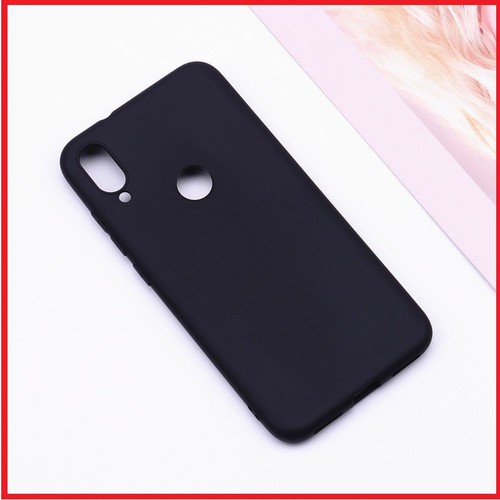 Ốp lưng Redmi Note 7 / Note 7 Pro - Ốp lưng dẻo đen chất liệu cao cấp chống bám mồ hôi và bụi bẩn