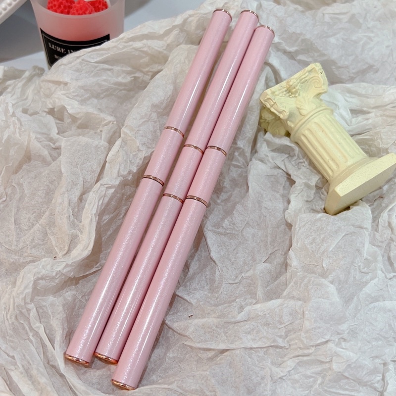 Cọ vẽ nét 2 đầu siêu mảnh hồng 04