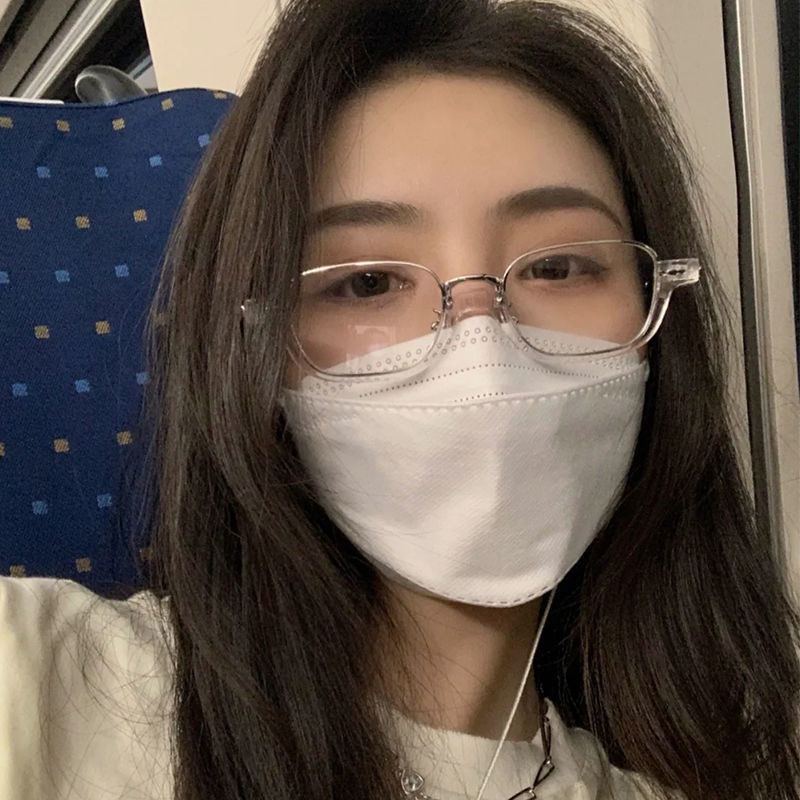 IMAODOU Kính mát  nửa gọng chống tia sáng xanh phong cách retro màu sắc thời trang cho nữ