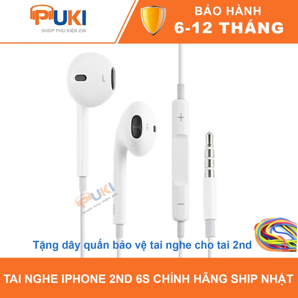 Tai nghe iPhone 6s plus hàng 2nd bóc máy