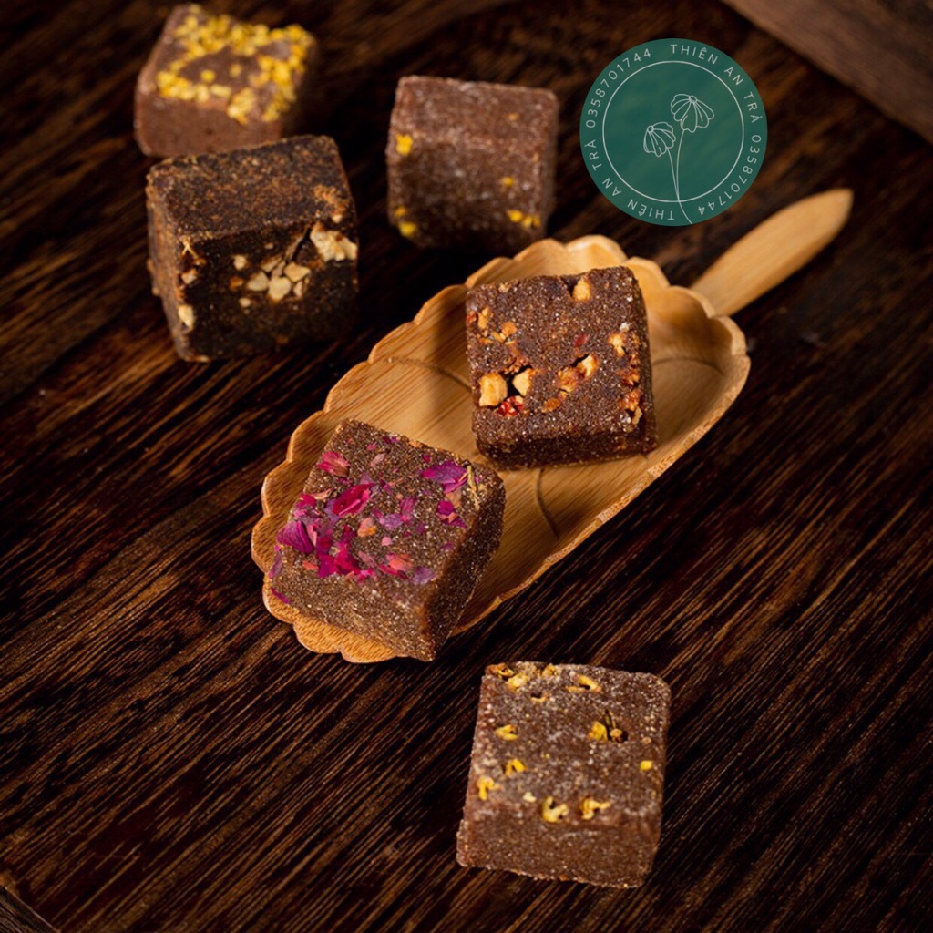 Trà Viên Nén Hoa Thảo Mộc Đường Phèn