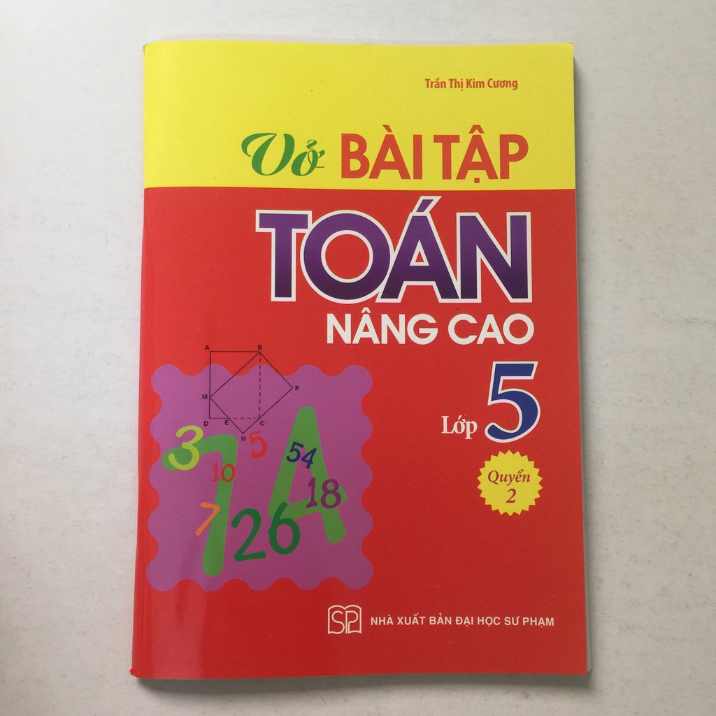 Sách - Vở Bài Tập Toán Nâng Cao Lớp 5 - Combo 2 quyển